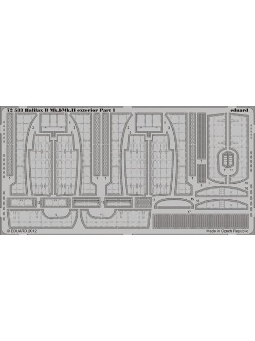 Eduard - Halifax B Mk.I/Mk.II exterior f. Revell 