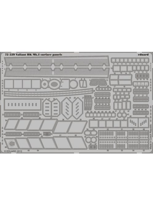 Eduard - Valiant BK.MK.I surface panels S.A.f.Air 