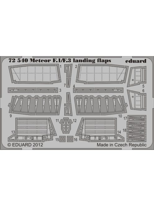 Eduard - Meteor F.1/F.3 landing flaps f.Dragon+CH 