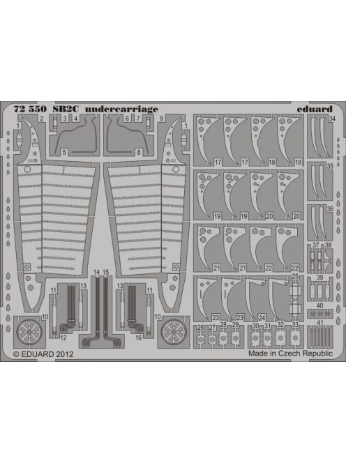 Eduard - SB2C undercarriage for Cyber Hobby 