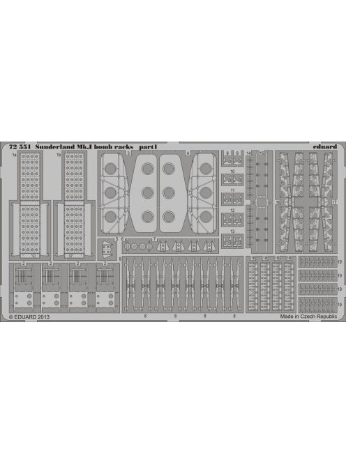 Eduard - Sunderland Mk. I bomb racks for Italeri 