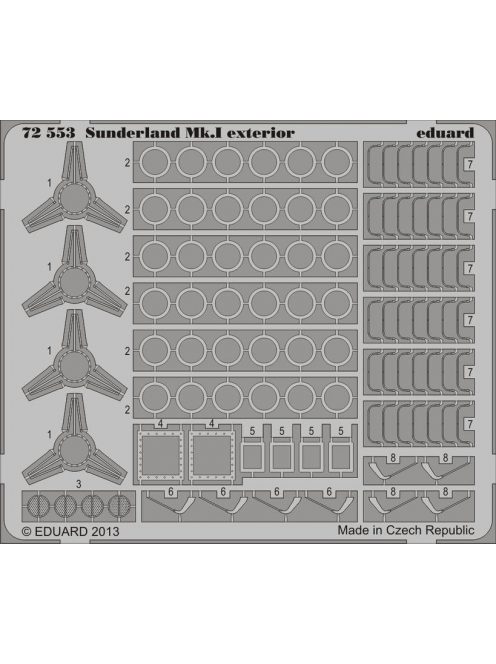 Eduard - Sunderland Mk.I exterior for Italeri 