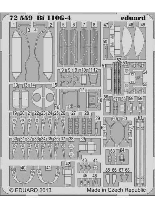 Eduard - Bf 110-G-4 for Eduard 