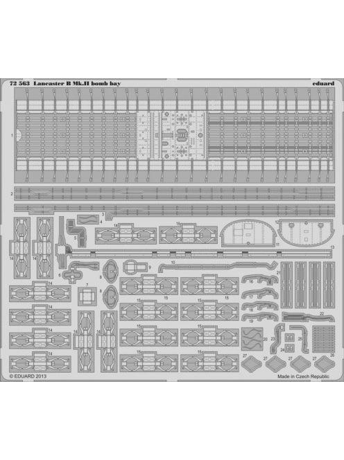 Eduard - Lancaster B Mk.II bomb bay for Airfix 