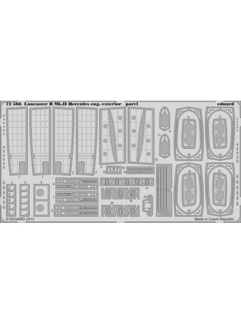 Eduard - Lancaster B Mk.II exterior for Airfix 