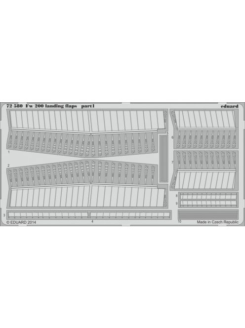 Eduard - Fw 200 landing flaps for Trumpeter 