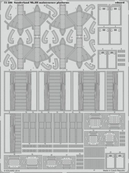 Eduard - Sundeland Mk.III maintenence platform fI 