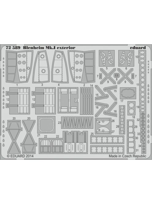 Eduard - Blenheim Mk.I exterior for Airfix 