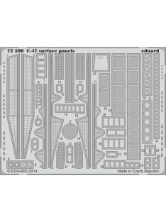 Eduard - C-47 surface panels for Airfix 