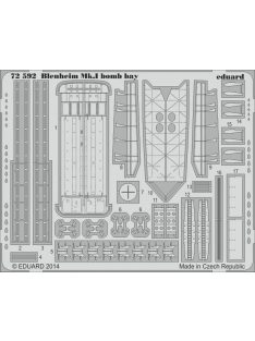 Eduard - Blenheim Mk.I bomb bay for Airfix 