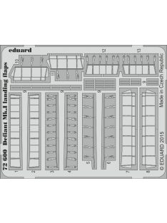 Eduard - Defiant Mk.I landing flaps for Airfix 