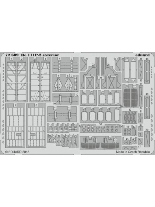 Eduard - He 111P-2 exterior for Airfix 