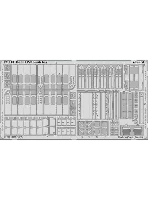 Eduard - He 111P-2 bomb bay for Airfix 