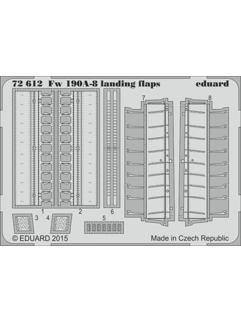 Eduard - Fw 190A-8 landing flaps for Eduard 