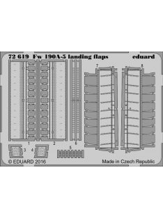 Eduard - Fw 190A-5 landing flaps f.Eduard 