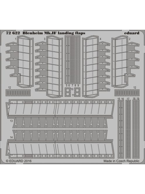 Eduard - Blenheim Mk.IF landing flaps for Airfix 