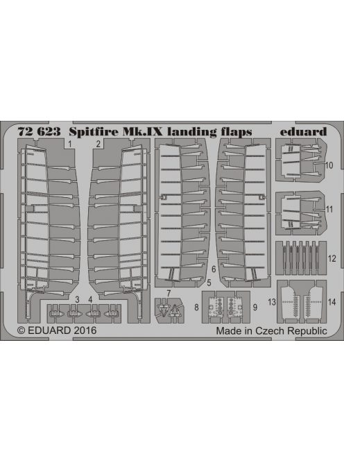 Eduard - Spitfire Mk.IX landing flaps f.Eduard 