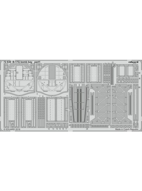 Eduard - B-17G bomb bay for Airfix 