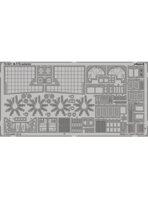 Eduard - B-17G exterior for Airfix 