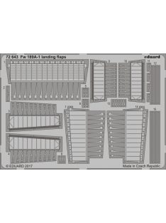 Eduard - Fw 189A-1 landing flaps for ICM 
