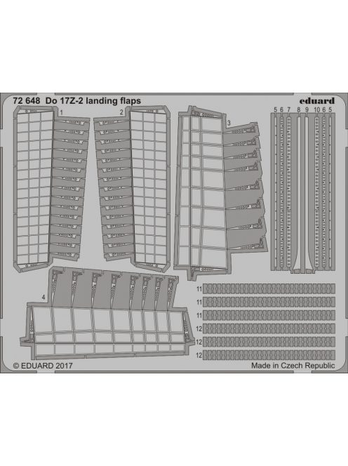 Eduard - Do 17Z-2 landing flaps for ICM 