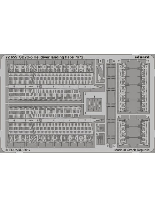 Eduard - SB2C-5 Helldiver landing flaps f.Special 