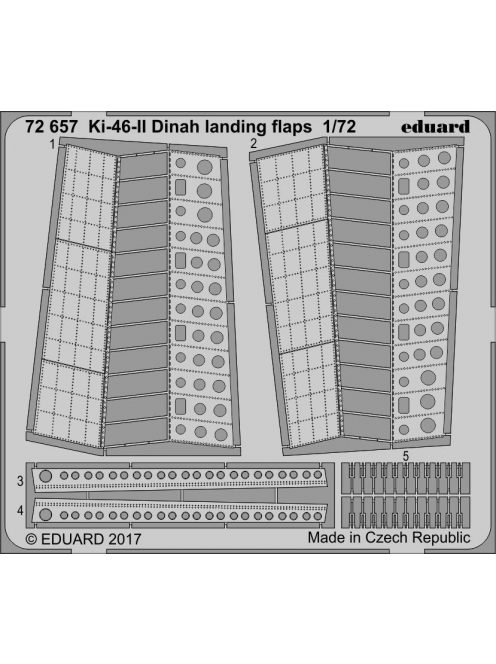 Eduard - Ki-46-II Dinah landing flaps f.Hasegawa 