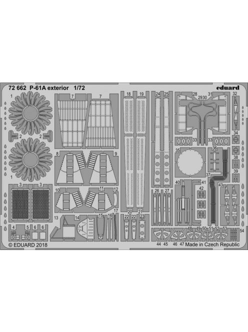 Eduard - P-61A exterior for Hobby Boss 