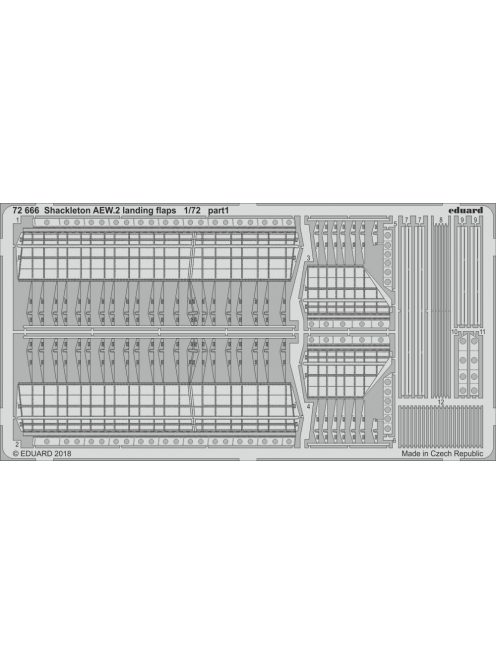 Eduard - Shackleton AEW.2 landing flaps f. Airfix 