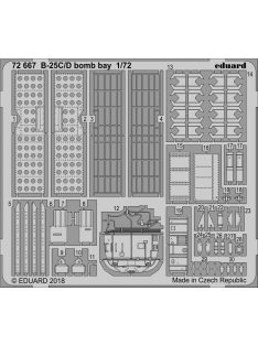 Eduard - B-25C/D bomb bay for Airfix 