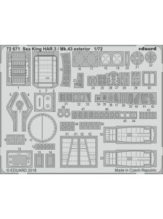 Eduard - Sea King HAR.3 /MK.43 exterior f.Airfix 