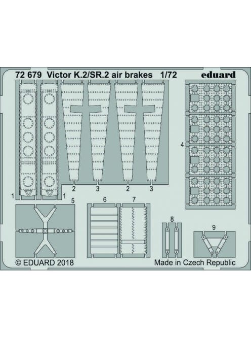 Eduard - Victor K.2/SR.2 airbrakes for Airfix 