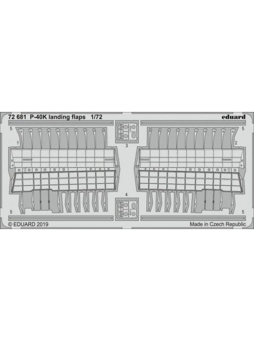 Eduard - P-40K landing flaps f.Special Hobby 