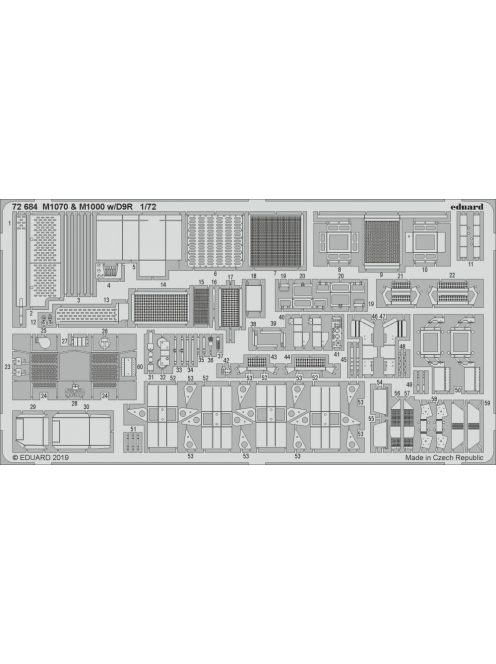 Eduard - M1070 & M1000 w/D9R for Takom 