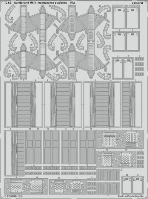 Eduard - Sunderland Mk.V maintenance platforms for Special Hobby