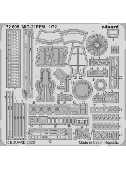 Eduard - MiG-21PFM for Eduard 