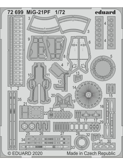 Eduard - MiG-21PF for Eduard