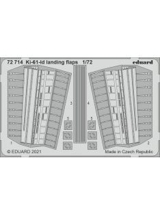 Eduard - Ki-61-Id landing flaps for TAMIYA