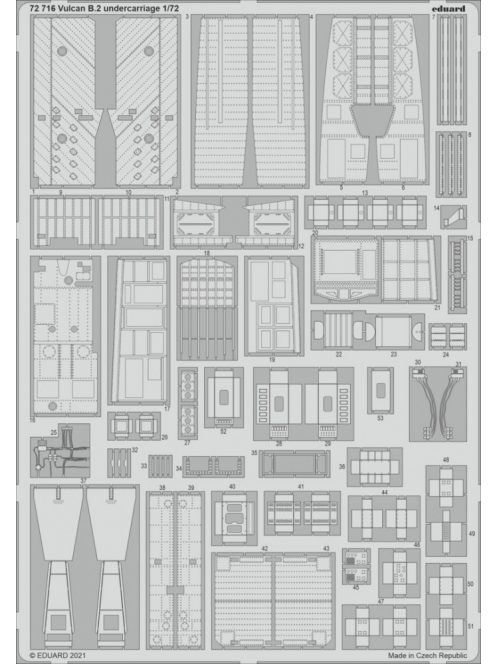 Eduard - Vulcan B.2 undercarriage for AIRFIX
