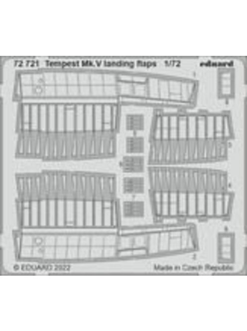 Eduard - Tempest Mk.V landing flaps 1/72