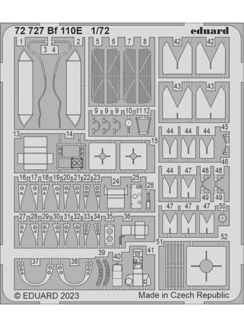 Eduard - Bf 110E 1/72 for EDUARD