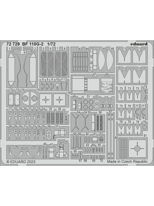 Eduard - Bf 110G-2 1/72 EDUARD