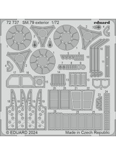 Eduard - SM.79 exterior  ITALERI