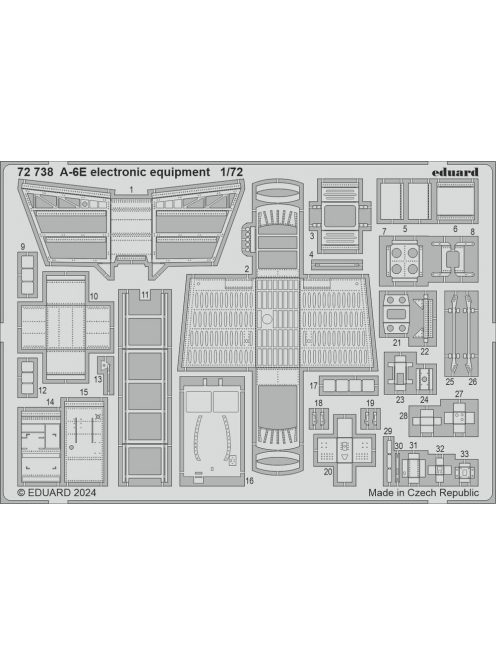 Eduard - A-6E electronic equipment