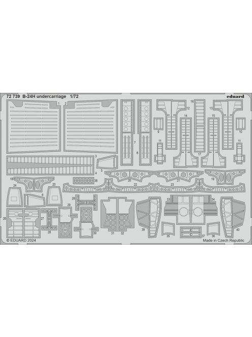 Eduard - B-24H undercarriage 1/72