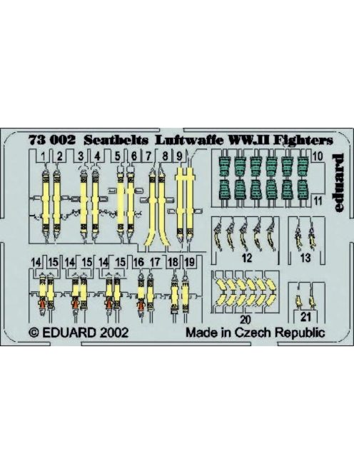 Eduard - Seatbelts Luftwaffe WW.II Fighters 