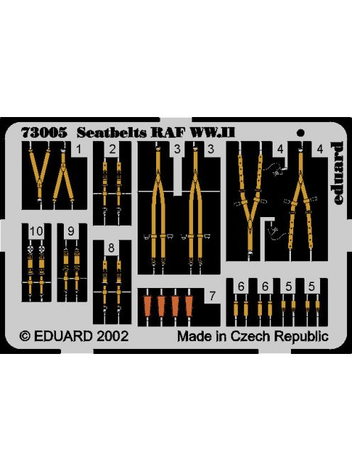 Eduard - Seatbelts RAF WW.II 