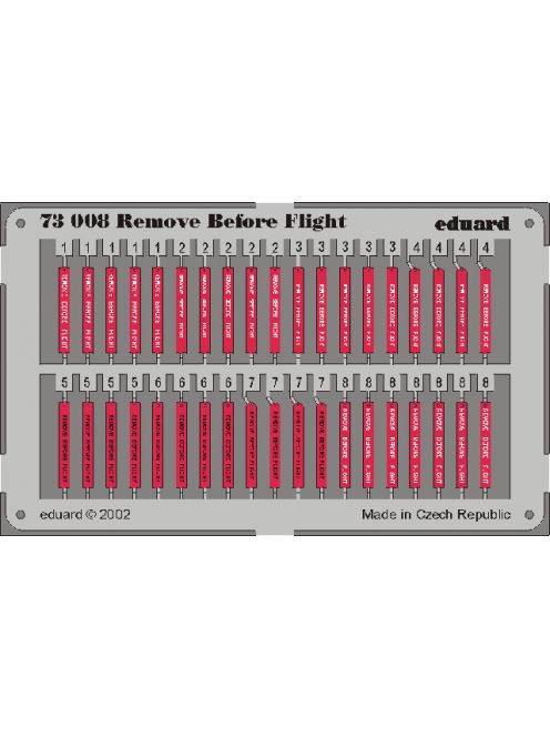 Eduard - Remove bevor Flight 