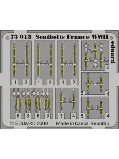 Eduard - Seatbelts France WWII 