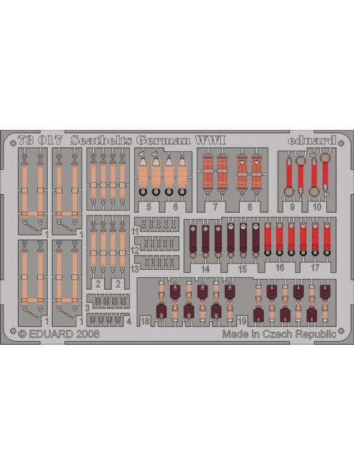 Eduard - Seatbelts German WWI 